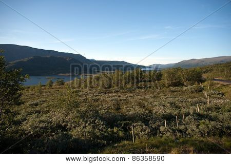 Mountain Plateau Valdresflye, Jotunheimen, Norway