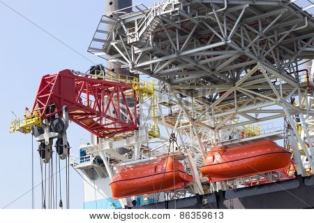 Oil Rig Rescue Boats