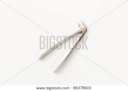 Medical Instruments Isolated On A White Background