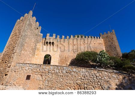 Majorca Capdepera Castle Castell in Mallorca balearic Island of spain