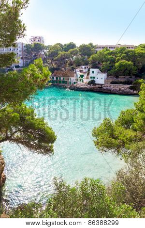 Majorca Cala Santanyi in Mallorca Balearic islands of spain