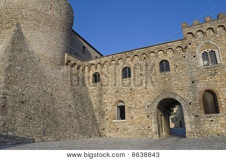 Ducal Palace. Bovino. Foggia. Apulien.