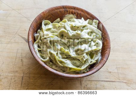 Spinach Fetuccine Alfredo