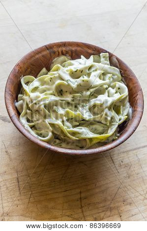 Spinach Fetuccine Alfredo