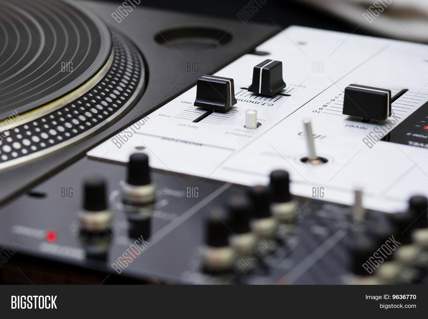 Turntable Mixing Image & Photo (Free Trial) Bigstock