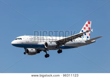 Airbus A319 Of Croatia Airline
