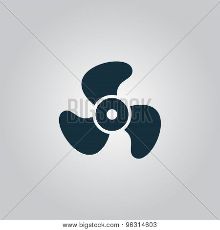 propeller icon - Vector