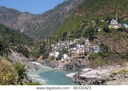 Devprayag Is The Last Prayag Of Alaknanda River And From This Point The Confluence Of Alaknanda And