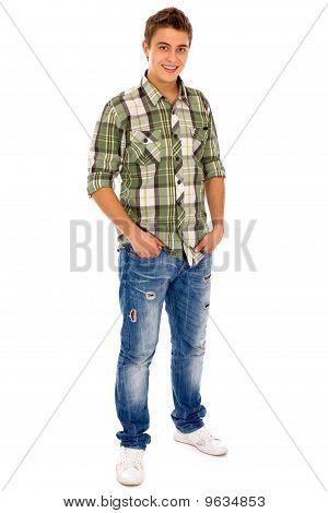 Casual jeune homme