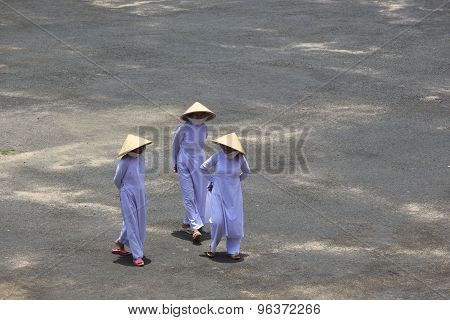 Caodai Temple Near Ho Chi Minh City, Vietnam