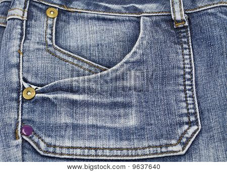 Blue jeans kapsy