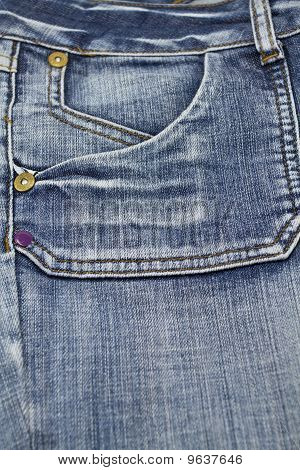 Blue jeans kapsy