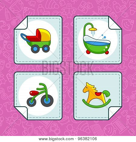 Icons for the baby part 3