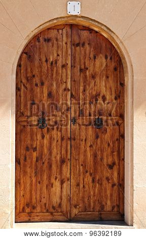 Oval Wooden Doors