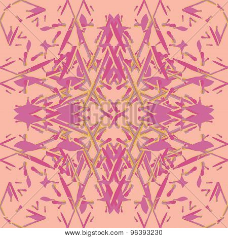 Seamless abstract tiled pattern vector.