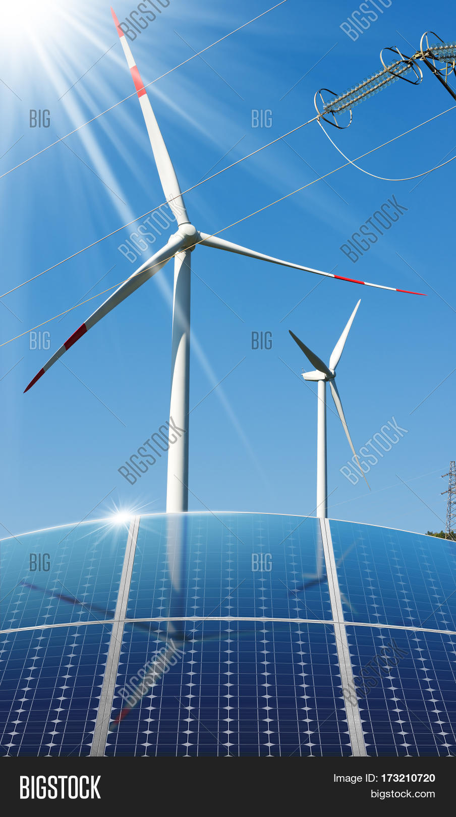 Group Solar Graphics Group Solar Panels Image & Photo (Free Trial) | Bigstock