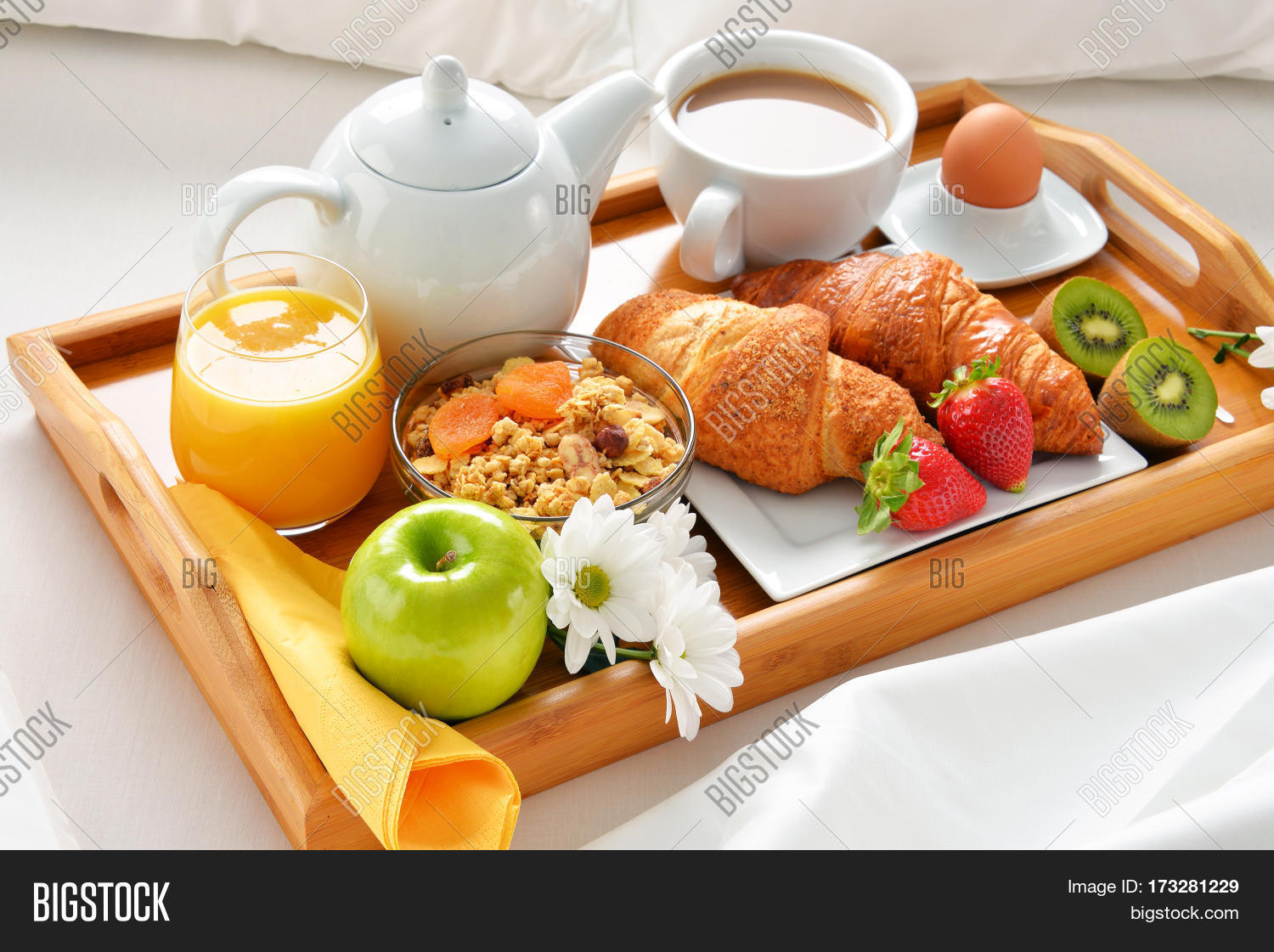 Breakfast Tray Bed Image & Photo (Free Trial) Bigstock