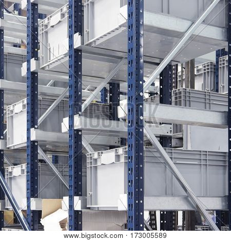 The image of a warehouse equipment