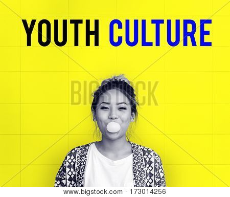 Hipster Freedom Youth Teenager Graphic Word