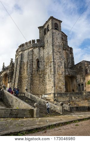 The Convent of Christ is a former Roman Catholic monastery in Tomar Portugal. The convent was founded by the Order of Poor Knights of the Temple (or Templar Knights) in 1118