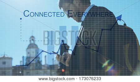 Communication Connection Online Technology Community Word