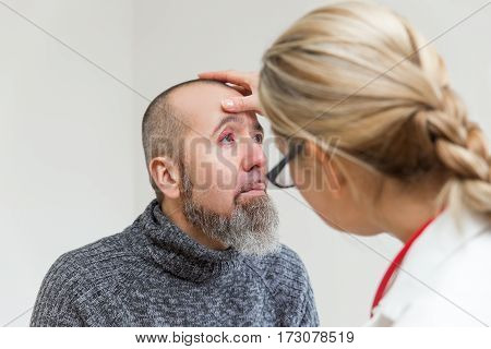 Examination Of An Eye