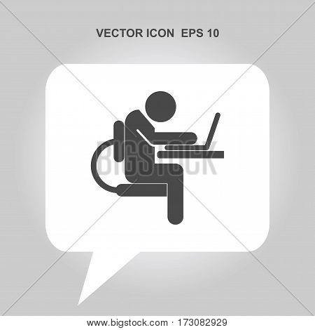 people working on the computer Icon, people working on the computer Icon Eps10, people working on the computer Icon Vector, people working on the computer Icon Eps, people working on the computer Icon Jpg