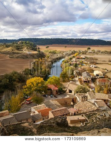 Scenic Landscape, Castilla La Mancha, Spain