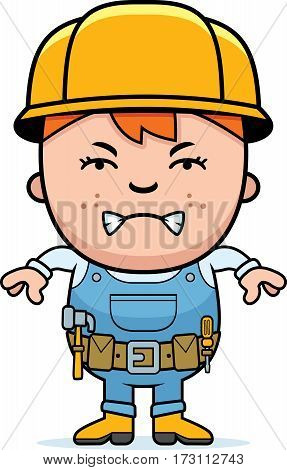 Angry Builder Boy