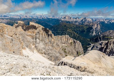 Via Ferrata Colver Lugli - Martino San Di Castrozza Dolomites Italy