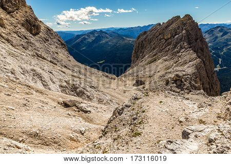 Via Ferrata Colver Lugli - Martino San Di Castrozza Dolomites Italy