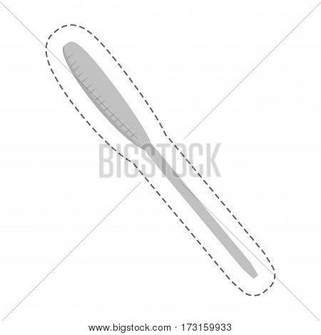 cartoon surgery scalpel tool hospital vector illustration eps 10