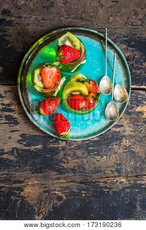 Organic Fruit Dessert