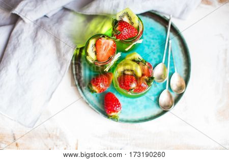 Organic Fruit Dessert