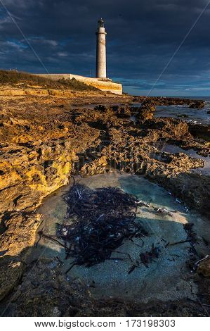 Italy, Sicily, Mazara Del Vallo (trapani Province) - Lighthouse Of Cape Granitola