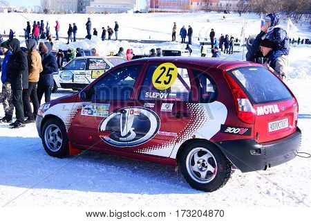 ice racing in Cheboksary Volzhsky track in 2017