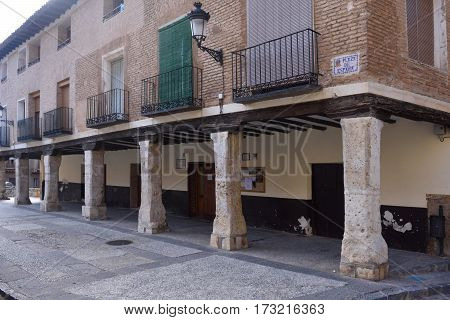 House of Arcades Square of Spain Daroca Zaragoza provinceAragonSpain
