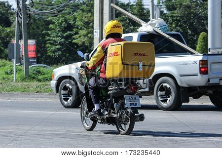 Dhl Express And Logistics Mini Container Motorcycle