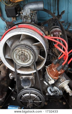 Motor s chlazení vzduchem