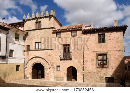 El Donzel house (XIV-XVIth Century) in Siguenza Guadalajara province Castilla La Mancha Spain.