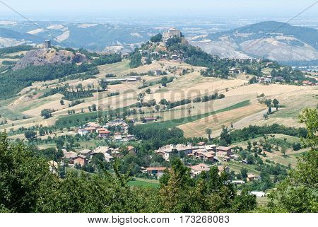 Castle Rossena On Emilia Romagna