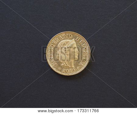 5 Cents Coin, Switzerland