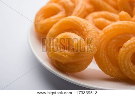sweet paneer jalebi or jilbi or jilabi, favourite indian festival food