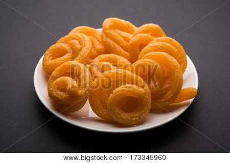 sweet paneer jalebi or jilbi or jilabi, favourite indian festival food
