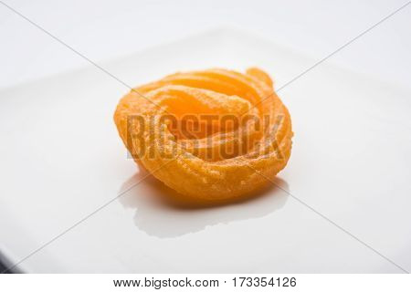 sweet paneer jalebi or jilbi or jilabi, favourite indian festival food