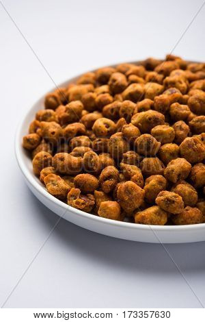 indian Spiced coated fried or tasty delicious Masala peanut.