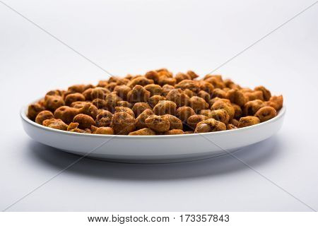 indian Spiced coated fried or tasty delicious Masala peanut.