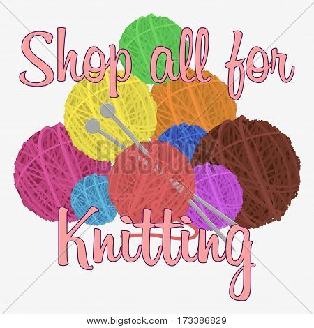 Wool Ball Vector