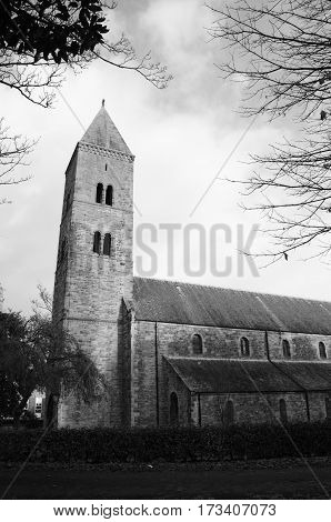 A view of a church building in Bo'Ness