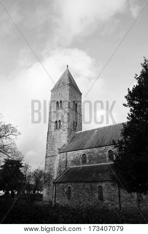 A view of the church building in Bo'Ness